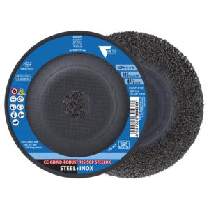 Disco de Desbaste CC-Grind Robust 115mm SGP Steelox - PFERD